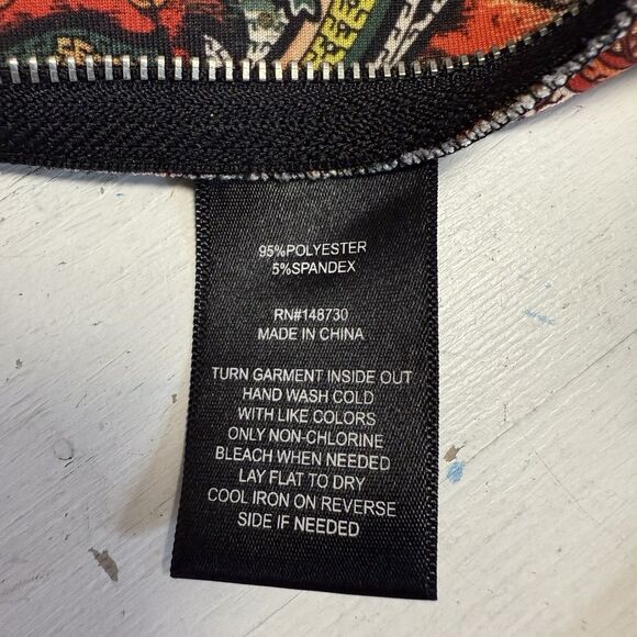 Beige ECI Sheath Dress 4 Paisley Scuba Knit Midi Pencil Fall Career Office - Picture 10 of 11